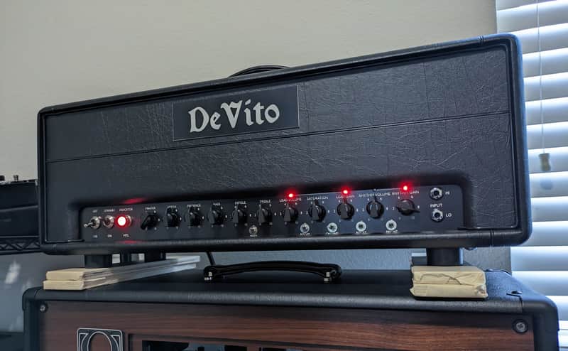 DeVito Amplification Headfirst/EvolveDIY PCB "Merlin Metal" 50 Watt Guitar Amplifier (Free Shipping!) image 1