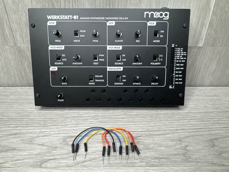 Moog Werkstatt-Ø1 (Moogfest 2014 Kit) 2010s - Black image 1