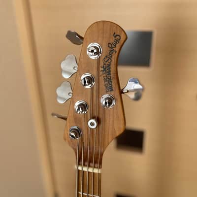 Ernie Ball Music Man StingRay Special 5 HH with Roasted Maple Fretboard 2018 - Present - Ghostwood image 3