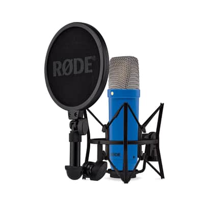 Rode NT1 Signature Series Studio Condenser Microphone HF6 Capsule and Ultra-Low Noise (Cobalt) image 5