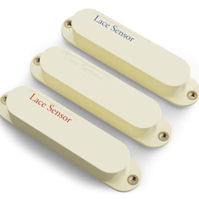 LACE Sensor "Ultimate Triple Set" 3-Pack Single Coil Pickups - Cream image 3