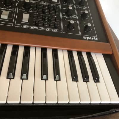 RARE Vintage 1983 Crumar Spirit — Bob Moog Designed Masterpiece — Gorgeous Cosmetics, Complete w/ Original Leather Case image 20