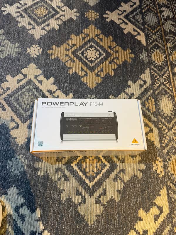 Behringer Powerplay P16-M 16-Channel Digital Personal Mixer 2011 - Present - Standard image 1