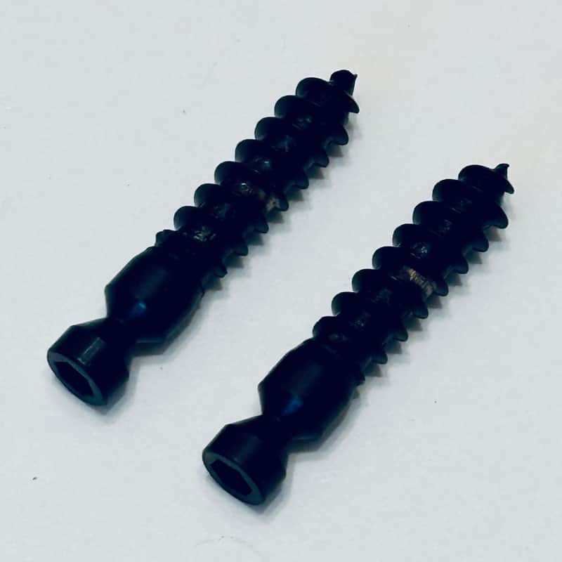 NOS Ernie Ball Music Man GOTOH GE1988T Custom Black Floyd Rose Allen Head Wood Screw Posts ★ Warranty Replacement for 1991-95 Van Halen Signature EVH ★ 1996-98 AXIS / EX!! =\//-/= image 1