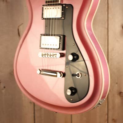 Rivolta Guitars Mondo Combinata Burgundy Mist Metallic 2023 BONUS Rivolta Premium soft case included image 5