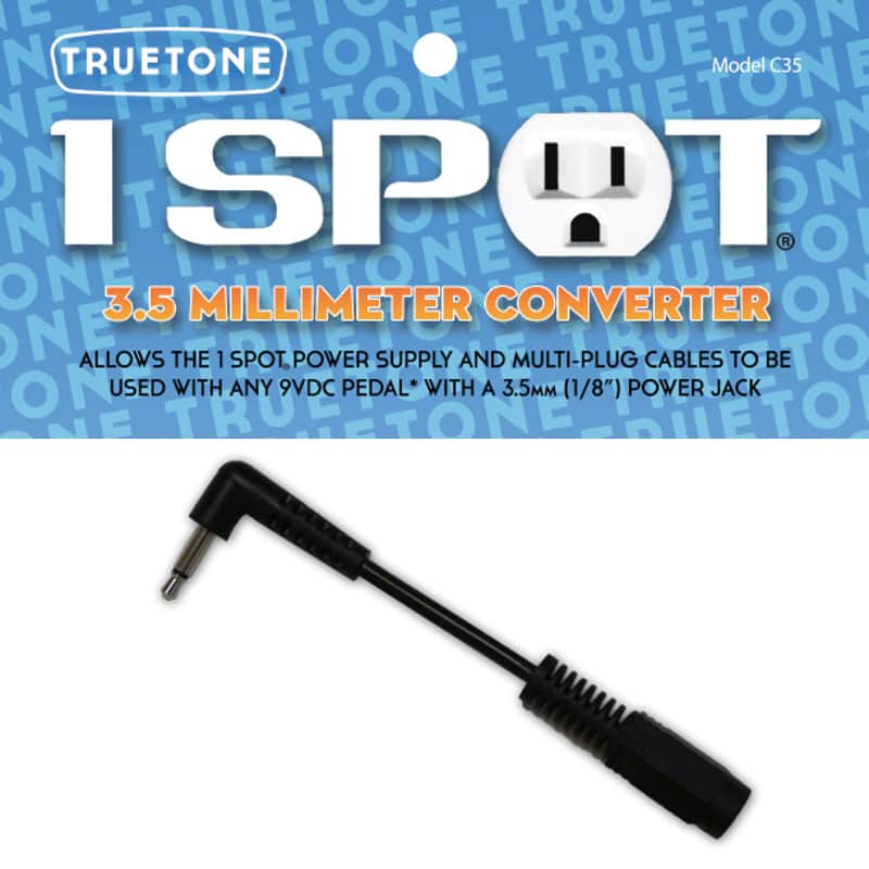 Truetone C35 1 Spot 3.5mm 1/8" Converter image 1