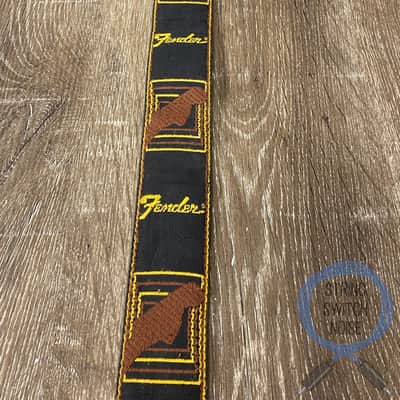 Fender Original 1969-70's Vintage Strap, horizontal logo, metal buckle image 4