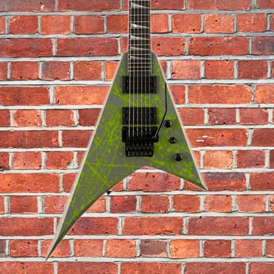 (Pre-Order) Jackson Custom Shop USA, Special Edition Rhoads - Acid Splatter Battleship image 1