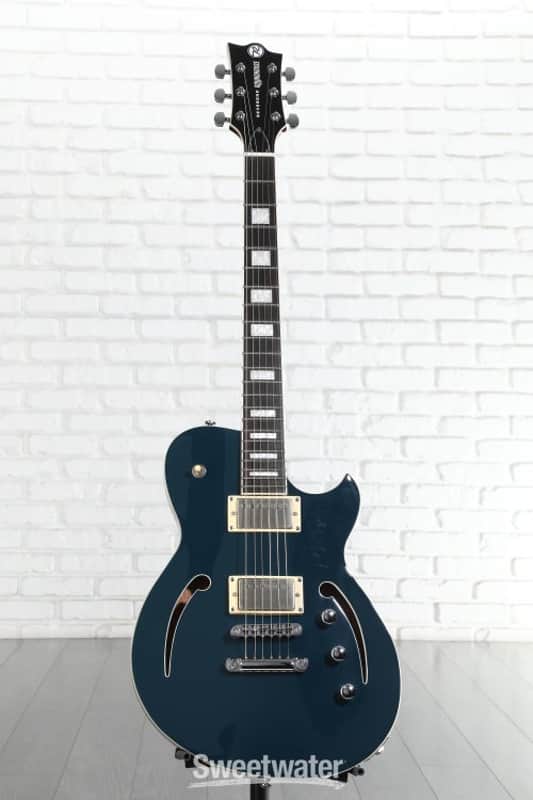 Reverend Roundhouse Air HH Electric Guitar - High Tide Blue (RoundAirHTBd1) image 1
