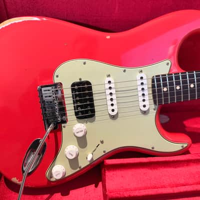 Fender Custom Shop Stratocaster W25 Custom Deluxe Relic 2025 - Aged Festa Red image 3