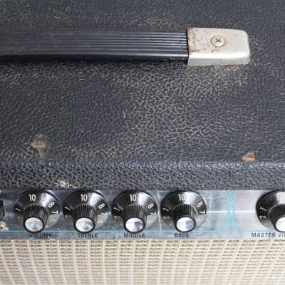 Fender Bassman 100 2-Channel 100-Watt Guitar Amp Head 1970s - Silverface image 9