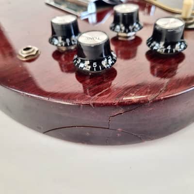 Gibson SG Special "Large Guard" with Vibrola 1970 Cherry image 10