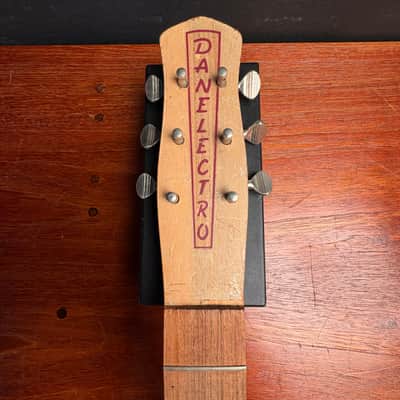 1950’s 1960’s Danelectro Short Scale neck with original tuners straight and clean frets