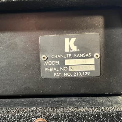 Kustom 1 Lead solid state guitar amplifier 1979-1980 image 9