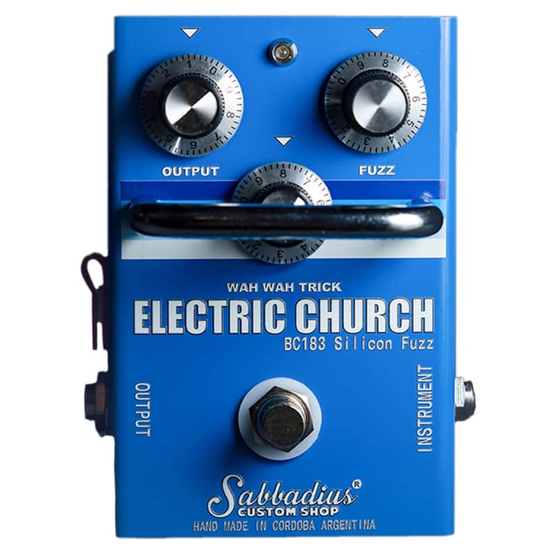 Sabbadius Electric Church BC183 Silicon Fuzz image 1