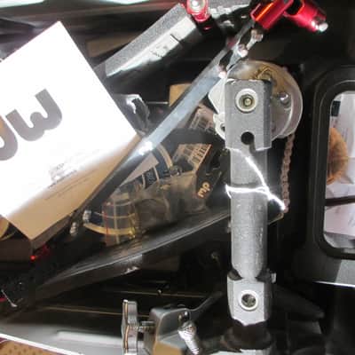 DW DWCP9002 9000 Series Double Bass Drum Pedal 2010s - Silver image 13