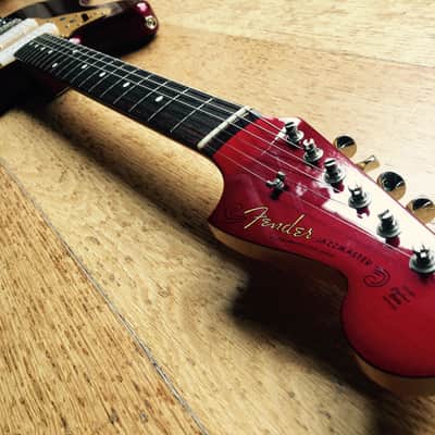 Fender Jazzmaster 1966 Reissue MIJ JD-Serial 2015 Old Candy Apple Red image 7