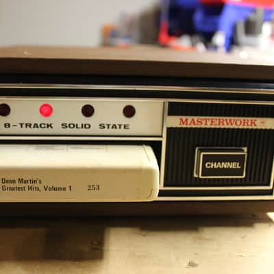 Restored Masterwork 466A 8 track player image 4
