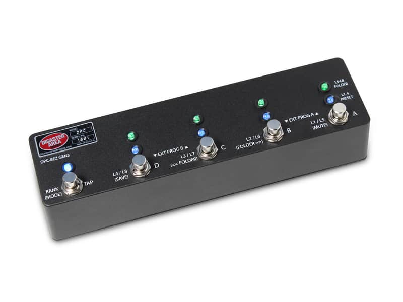 Disaster Area Designs DPC-8EZ Gen3 Programmable Bypass Switcher with MIDI image 1