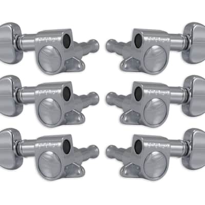 Grover Mini Rotomatic 3 x 3, 205C Tuning Machine, Chrome image 5