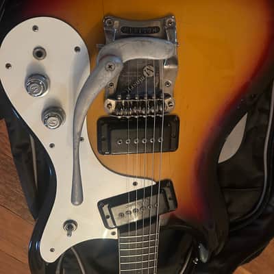1990's Mosrite The Ventures Model "Moseley" 1965 Vintage Reissue - Made in Japan (KuroKumo) image 2