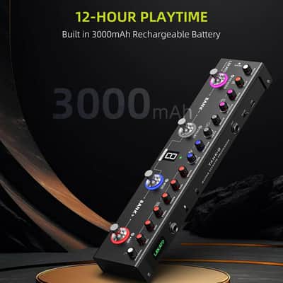 LEKATO Tank-G Multi Effects Electric Guitar Effect Pedal Guitar Effects Pedal with 36 Presets Editable 4 Modules Amp Chorus Delay Reverb image 7