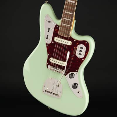 Squier Classic Vibe '70s Jaguar, Laurel Fingerboard in Surf Green image 2