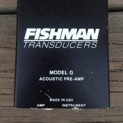 Vintage Fishman Transducers Model G - Acoustic Pre-Amp - Aura - Platinum - Presys - Prefix image 1