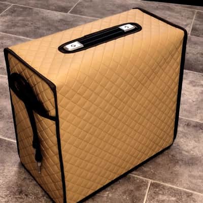 Combo Amp Cover SUPRO dual tone 1624 T reissue ocher vinyl cover diamond waterproof image 1