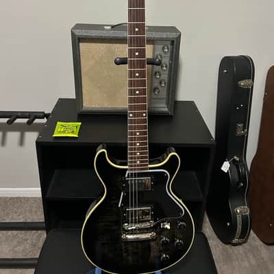 Gibson Custom Shop Les Paul Special Double Cut Figured VOS 2023 - Cobra Burst image 2