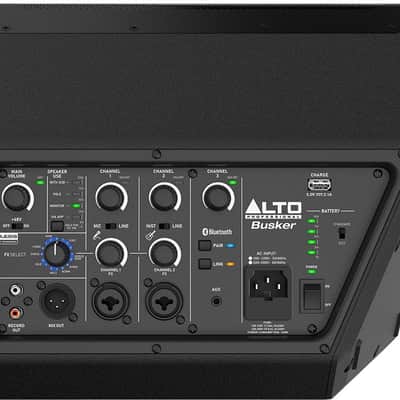 Alto Professional Busker 200 Watt 3-Channel Premium Battery Powered Portable PA image 2