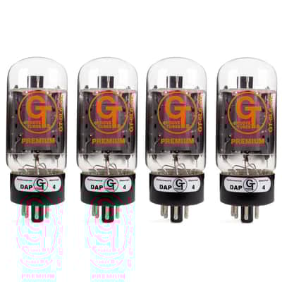 NOS Vintage General Electric 6L6GC Pair Amplifier Power Tubes Duet