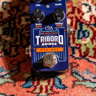 Electro-Harmonix Pico Triboro Bridge Overdrive / Distortion / Fuzz 2023 - Present Navy image 1