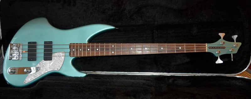 Mouradian Reality  Metallic Green. Chris Squire's other bass. image 1