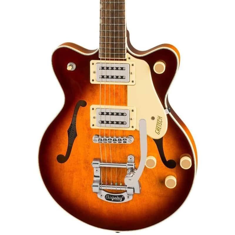 Gretsch G2655T Streamliner Center Block Jr. Double-Cut Semi-hollow Electric Guitar - Forge Glow image 1