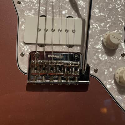 $1 of 1$ Squier Fender Jazzmaster w/ Wilkinson and pearl upgrade image 7