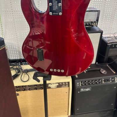Ernie Ball Music Man 30th Anniversary StingRay 4 H Trans Red image 12