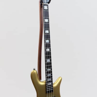 Spector Euro Classic 4 String Electric Bass Guitar - Metallic Gold Gloss image 5