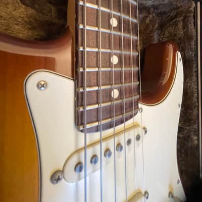 Fender Highway One Stratocaster Gilmour Switch HSS with Lollar Pickups Callaham Big Brass Tremolo Nitro-Cellulose 2003 image 19
