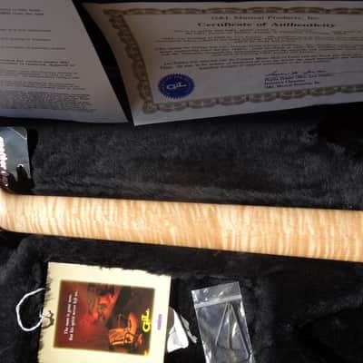 G&L USA Made Asat Classic Telecaster AAA Flamed Maple Neck Signed COA & Case image 13