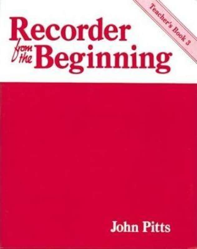 Sutton Music Centre Recorder From The Beginning - Teacher's Bo...