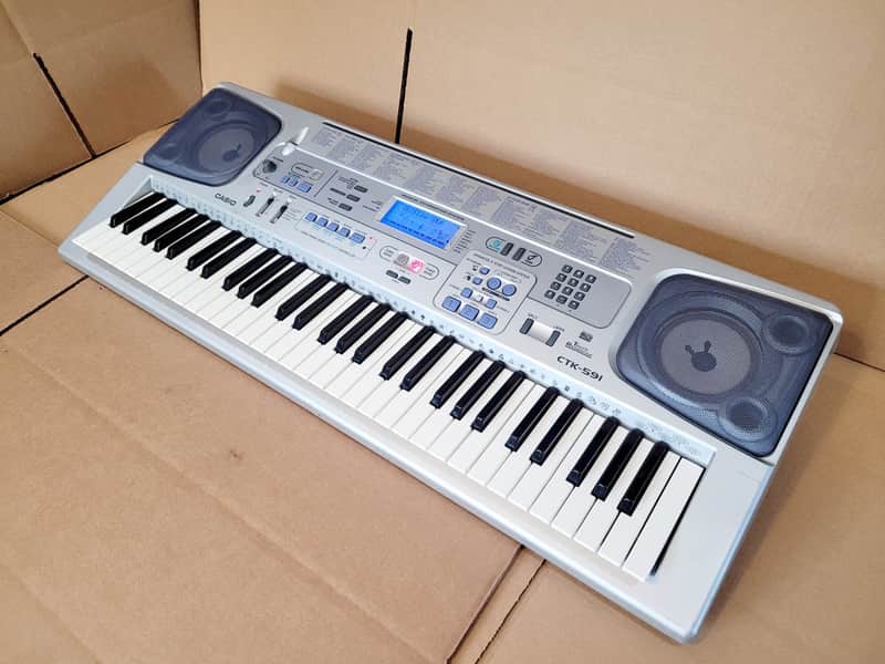 CASIO CTK-591 電子キーボード 61鍵盤 CTK-591 - Standard Keyboards - Electronic Musical Instruments - CASIO