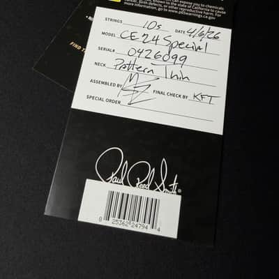 PRS CE 24 Special Limited Edition - Carroll Blue (2026) image 11