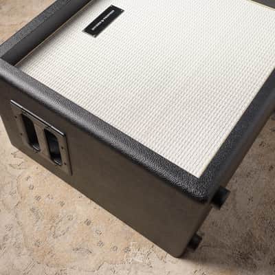 Divided By 13 1x12D Cabinet, Closed Back, Black Bronco - G12M Creamback image 3