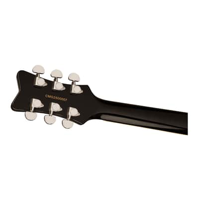 Gretsch Streamliner Jet Club 1 PU 6-String Right-Hand Electric Guitar (Jet Black) image 6