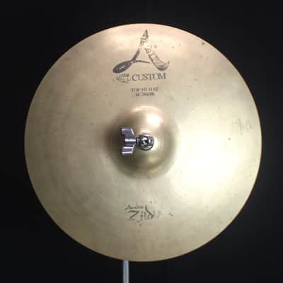 Used Zildjian 14" A Custom Hi Hats - 1098g/1327g (video demo) image 1