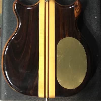 Alembic Stanley Clarke Artist Bass Left Handed 1987 Mahogany image 6
