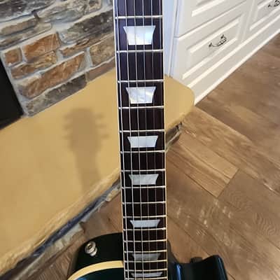 1999 Heritage H150 CM **RARE** One-Piece Maple Top Emerald Green image 3