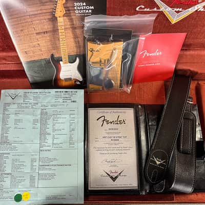 Fender Custom Shop Vintage Custom 1959 Stratocaster Time Capsule Chocolate 3-Color Sunburst (459) image 8