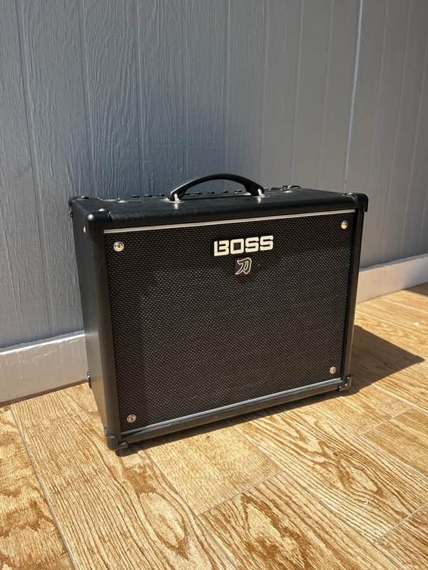 Boss Katana-50 EX Gen 3 50-Watt 1x12" Digital Modeling Guitar Combo 2024 - Present - Black image 1